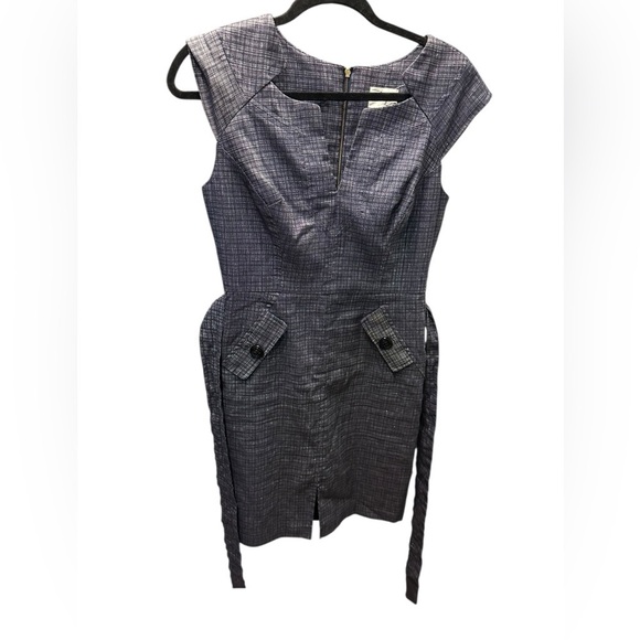 Milly Elegant Gray Women's Dress size 6 - Picture 3 of 11